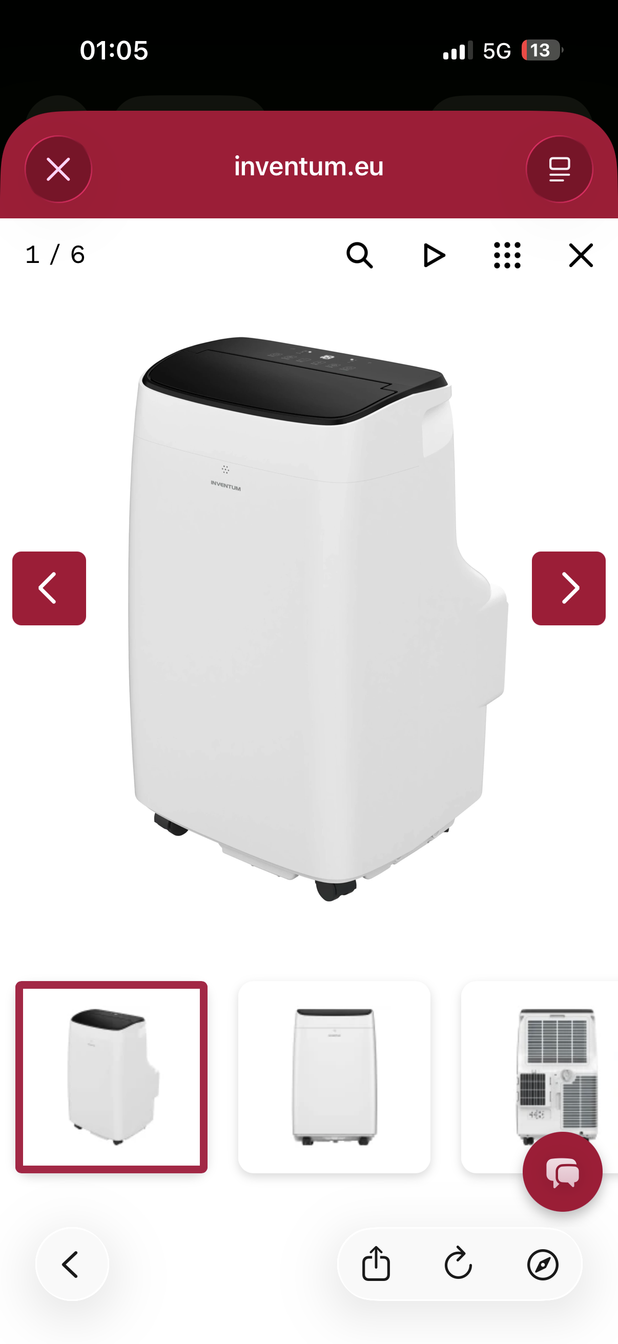 Inventum Airco AC901 – 9.000 BTU | Tot 80 m³