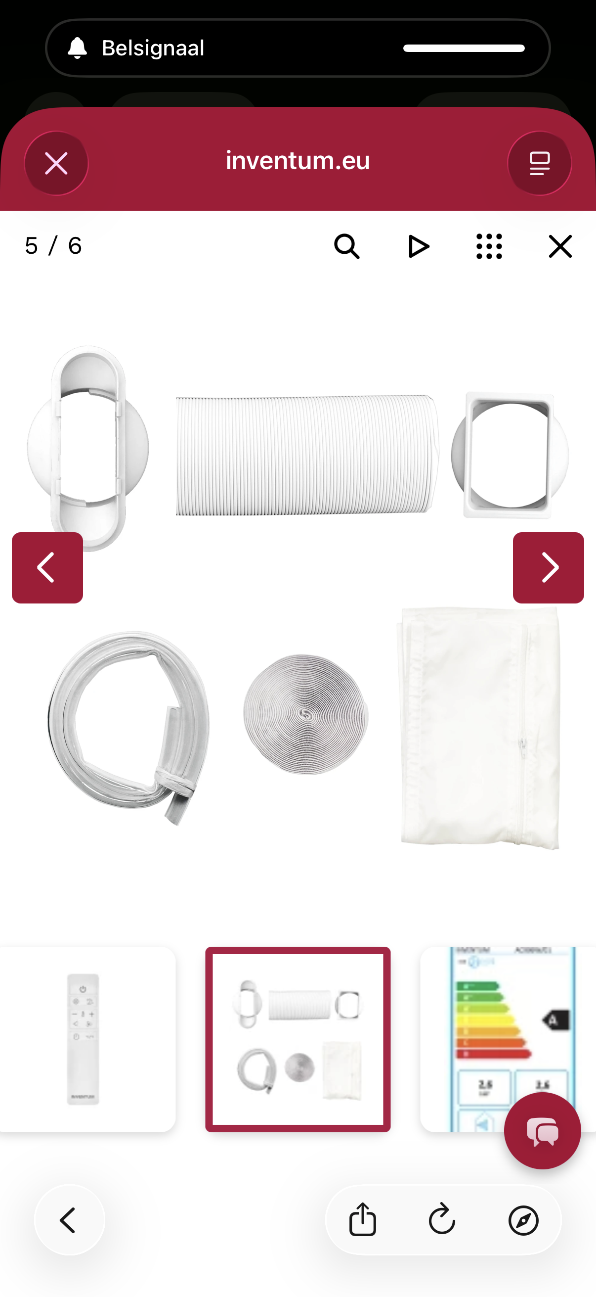 Inventum Airco AC901 – 9.000 BTU | Tot 80 m³